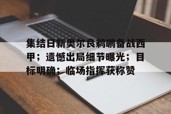 集结日新奥尔良鹈鹕备战西甲；遗憾出局细节曝光；目标明确；临场指挥获称赞的简单介绍-开云中国